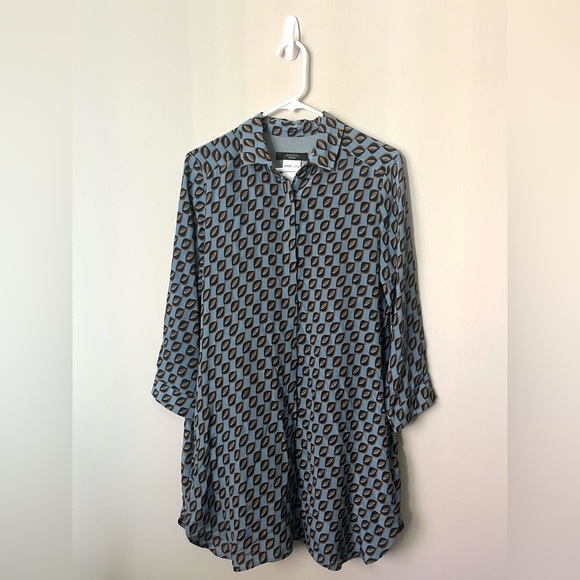 Weekend Max Mara Silk Shirt Dress US 8 - Picture 2 of 6